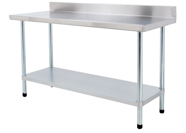 harga jual gambar meja dapur stainless steel dengan backsplash