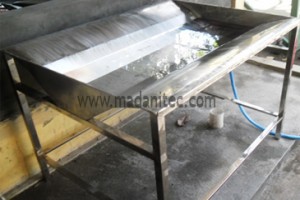 Meja Batik Stainless Steel