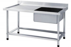 Meja Cuci Piring- Bak Wastafel – Stainless Steel Sink Table 